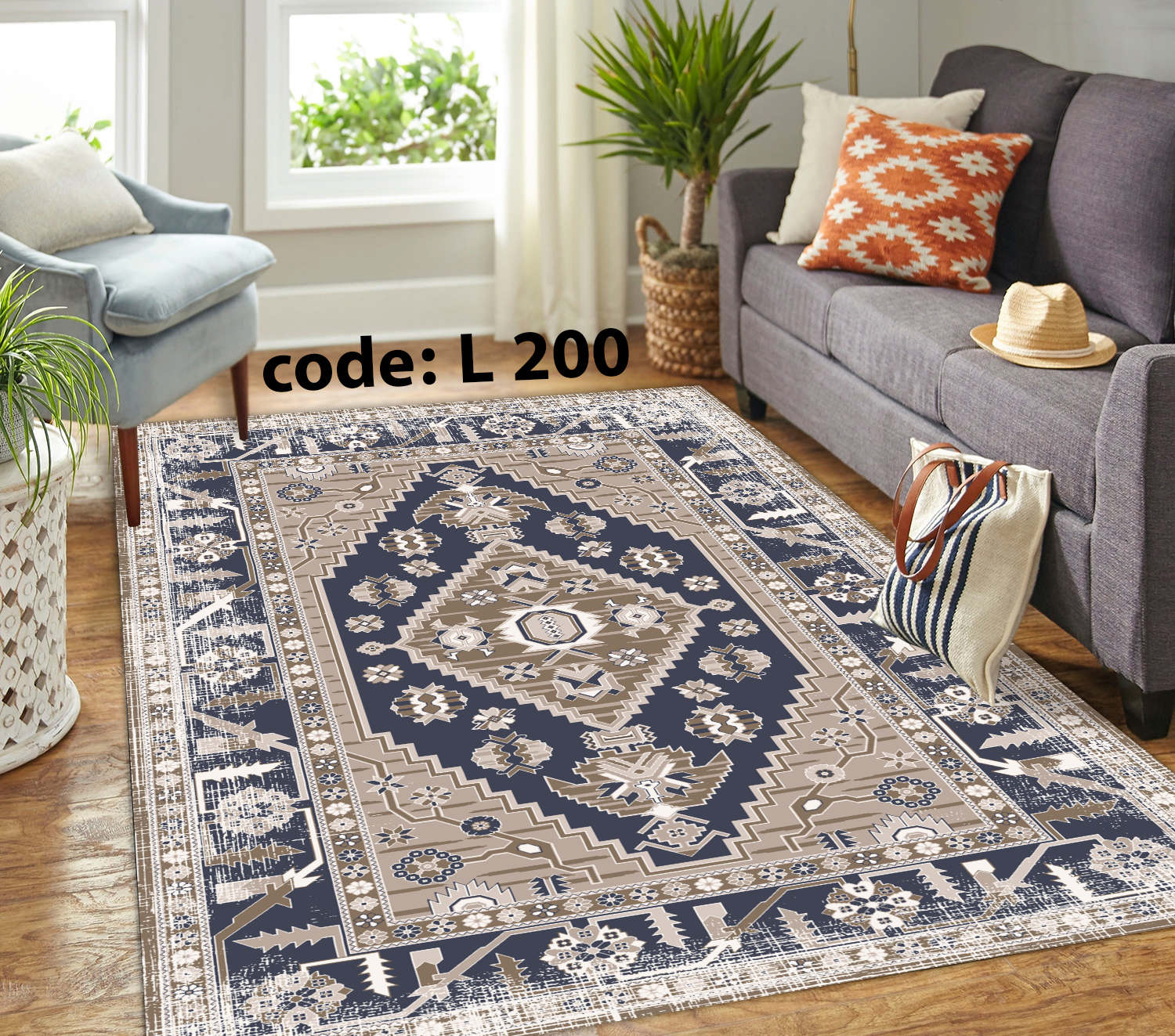 روفرشی کشدار (کاور فرش) و فرشینه و پادری کالای خواب متین کد L 200