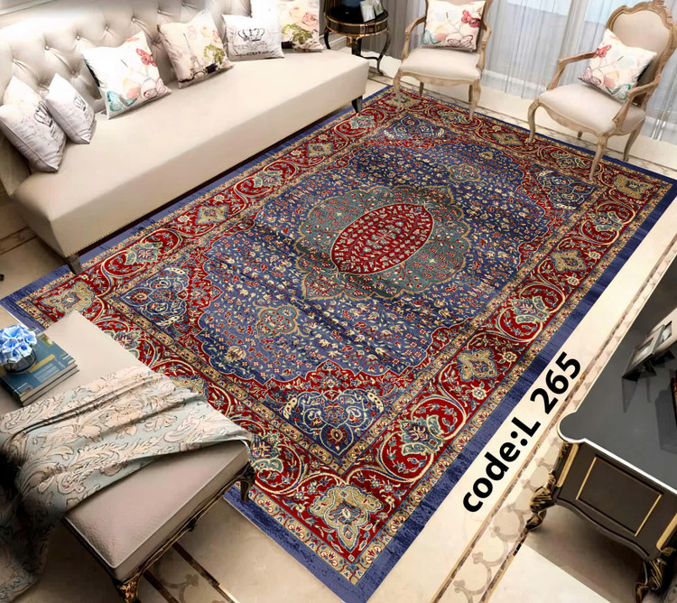 روفرشی کشدار (کاور فرش) و فرشینه و پادری کالای خواب متین کد L 265