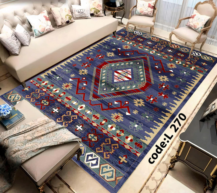 روفرشی کشدار (کاور فرش) و فرشینه و پادری کالای خواب متین کد L 270