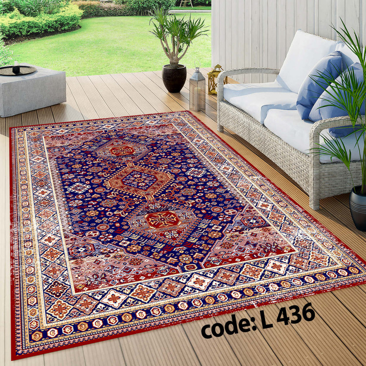 روفرشی کشدار (کاور فرش) و فرشینه و پادری کالای خواب متین کد L 436