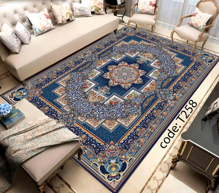 روفرشی کشدار (کاور فرش) و فرشینه و پادری کالای خواب متین کد T 258