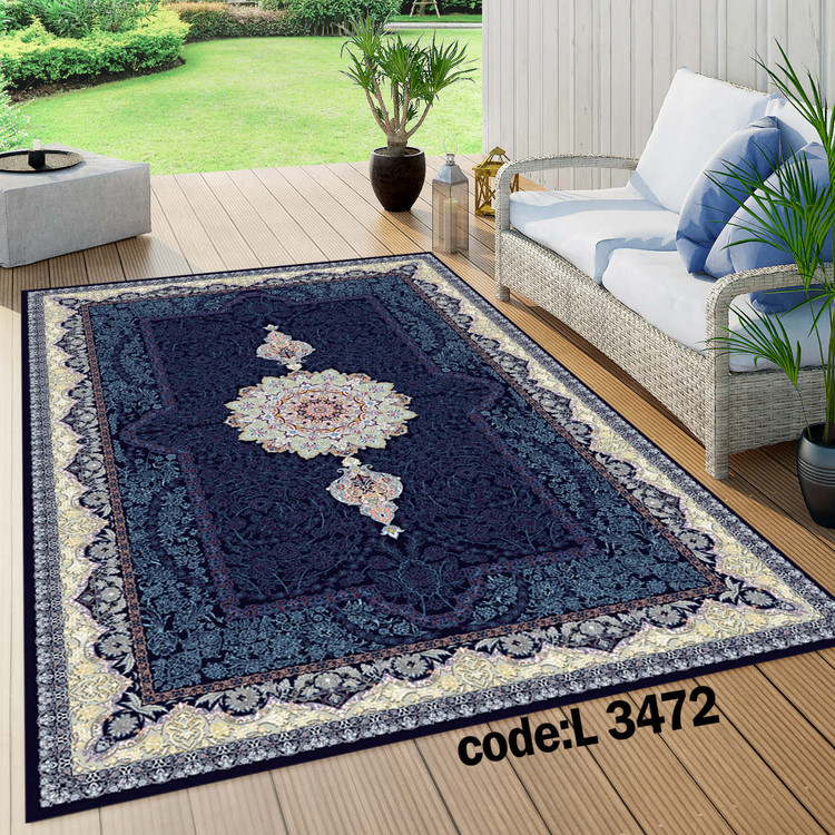 روفرشی کشدار (کاور فرش) و فرشینه و پادری کالای خواب متین کد L 3472