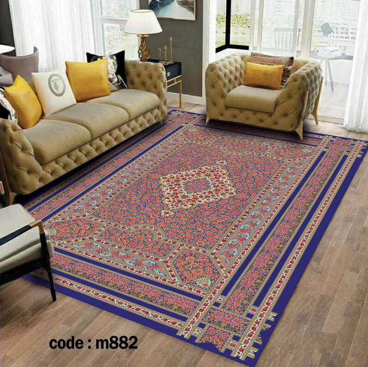 روفرشی کشدار (کاور فرش) و فرشینه و پادری کالای خواب متین کد m 882