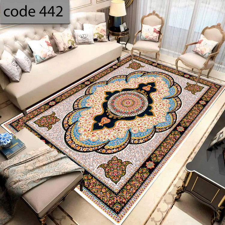 روفرشی کشدار (کاور فرش) و فرشینه و پادری کالای خواب متین کد 442