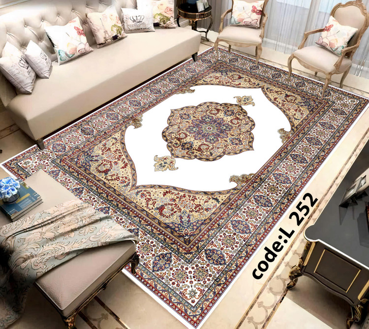 روفرشی کشدار (کاور فرش) و فرشینه و پادری کالای خواب متین کد L 252