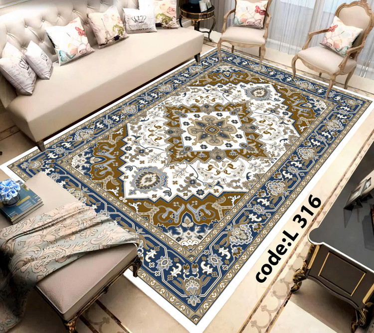 روفرشی کشدار (کاور فرش) و فرشینه و پادری کالای خواب متین کد L 316