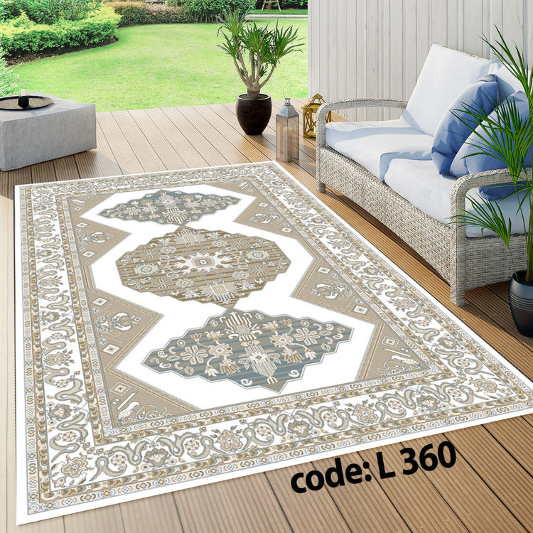 روفرشی کشدار (کاور فرش) و فرشینه و پادری کالای خواب متین کد L 360