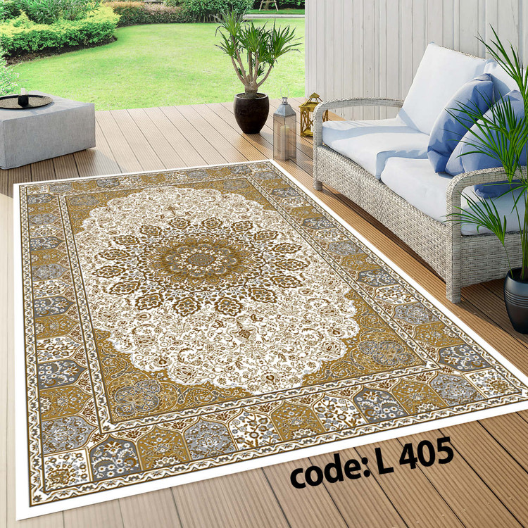روفرشی کشدار (کاور فرش) و فرشینه و پادری کالای خواب متین کد L 405