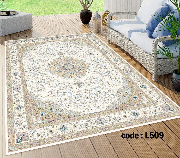 روفرشی کشدار (کاور فرش) و فرشینه و پادری کالای خواب متین کد L509