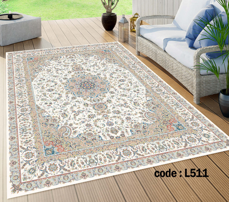 روفرشی کشدار (کاور فرش) و فرشینه و پادری کالای خواب متین کد L511