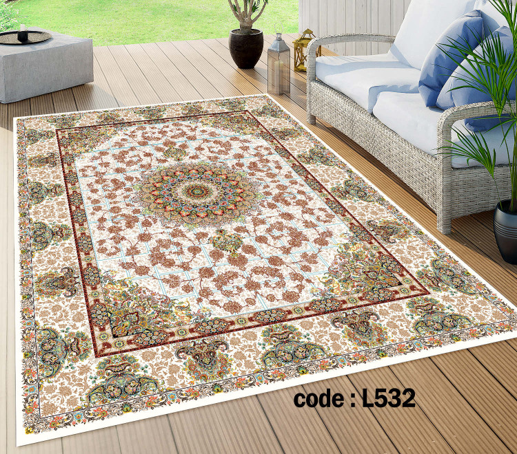 روفرشی کشدار (کاور فرش) و فرشینه و پادری کالای خواب متین کد L532