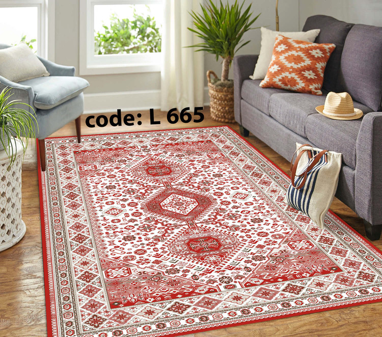 روفرشی کشدار (کاور فرش) و فرشینه و پادری کالای خواب متین کد L 665