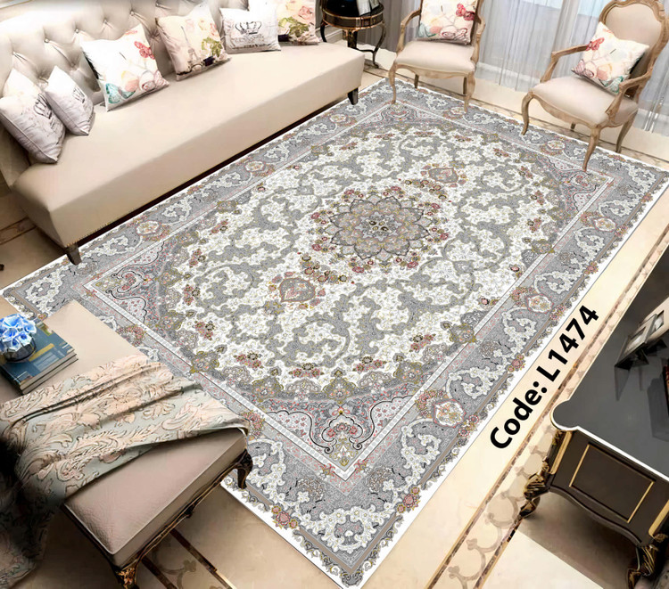 روفرشی کشدار (کاور فرش) و فرشینه و پادری کالای خواب متین کد L1474
