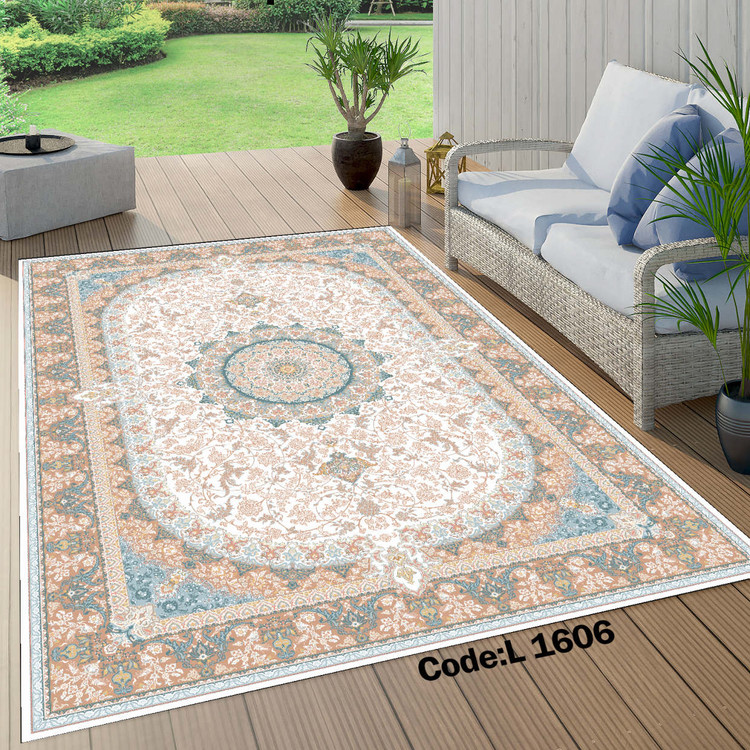 روفرشی کشدار (کاور فرش) و فرشینه و پادری کالای خواب متین کد L 1606