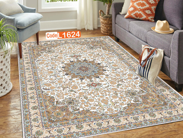 روفرشی کشدار (کاور فرش) و فرشینه و پادری کالای خواب متین کد L1624