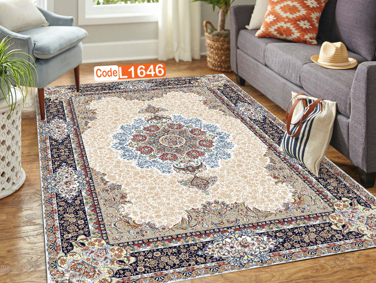 روفرشی کشدار (کاور فرش) و فرشینه و پادری کالای خواب متین کد L1646