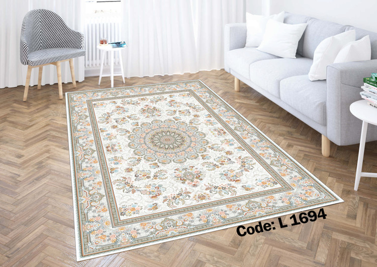 روفرشی کشدار (کاور فرش) و فرشینه و پادری کالای خواب متین کد L 1694