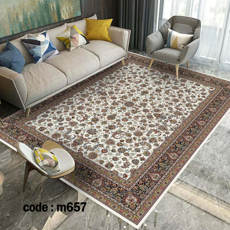 روفرشی کشدار (کاور فرش) و فرشینه و پادری کالای خواب متین کد m657