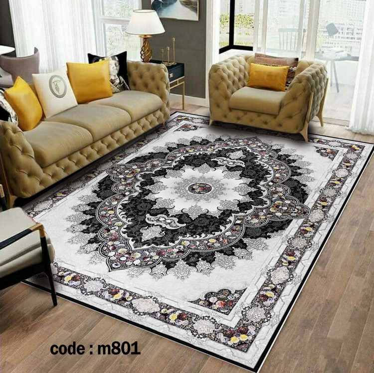 روفرشی کشدار (کاور فرش) و فرشینه و پادری کالای خواب متین کد m801