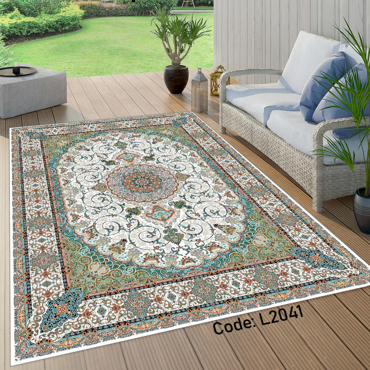 روفرشی کشدار (کاور فرش) و فرشینه و پادری کالای خواب متین کد L2041