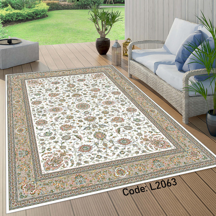 روفرشی کشدار (کاور فرش) و فرشینه و پادری کالای خواب متین کد L2063