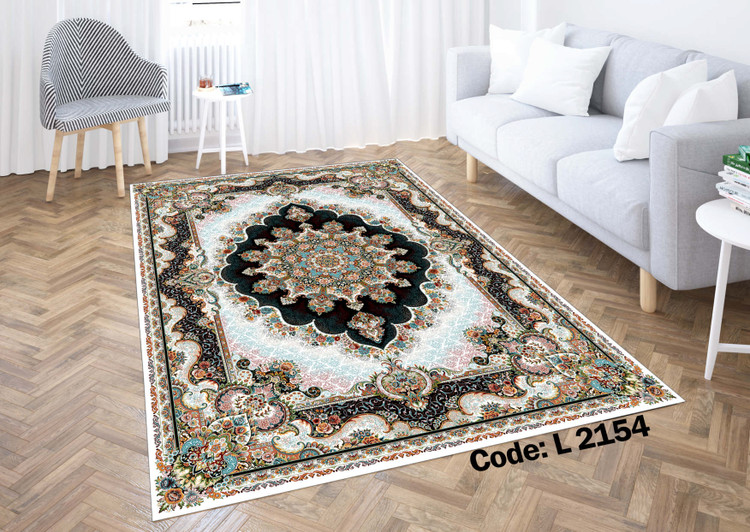 روفرشی کشدار (کاور فرش) و فرشینه و پادری کالای خواب متین کد L 2154