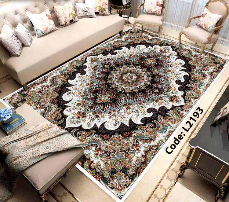 روفرشی کشدار (کاور فرش) و فرشینه و پادری کالای خواب متین کد L2193