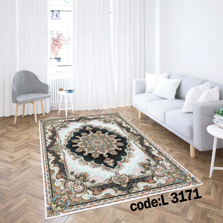 روفرشی کشدار (کاور فرش) و فرشینه و پادری کالای خواب متین کد L 3171