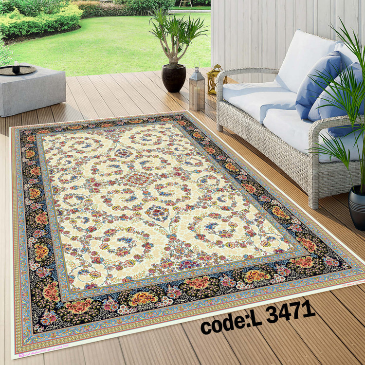 روفرشی کشدار (کاور فرش) و فرشینه و پادری کالای خواب متین کد L 3471