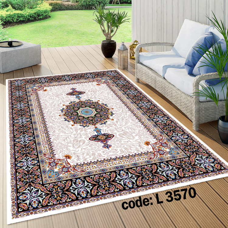 روفرشی کشدار (کاور فرش) و فرشینه و پادری کالای خواب متین کد L 3570