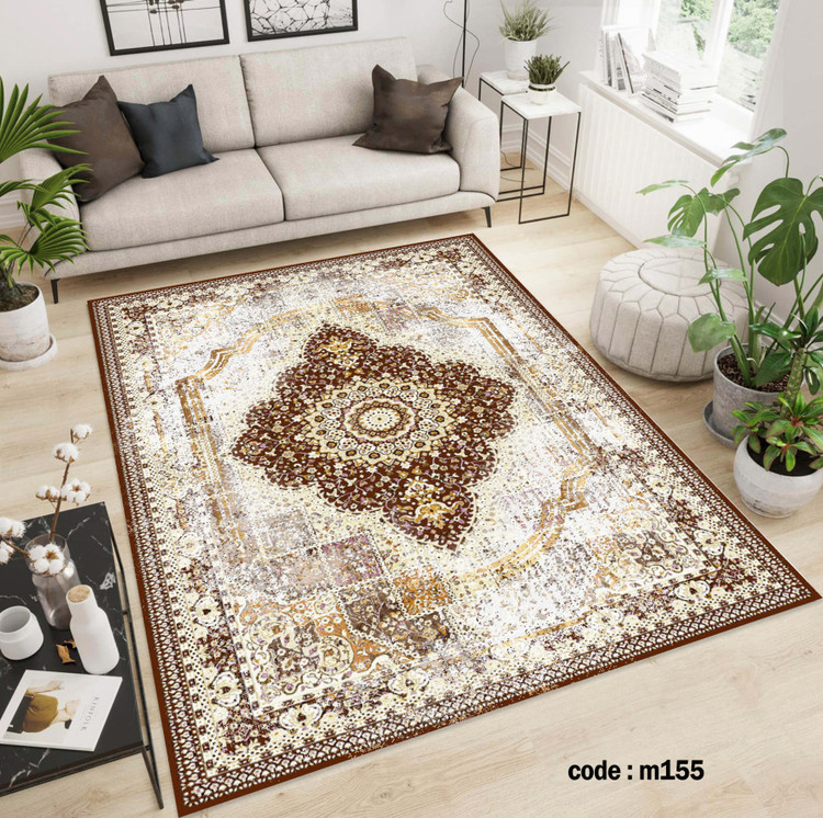 روفرشی کشدار (کاور فرش) و فرشینه و پادری کالای خواب متین کد m155
